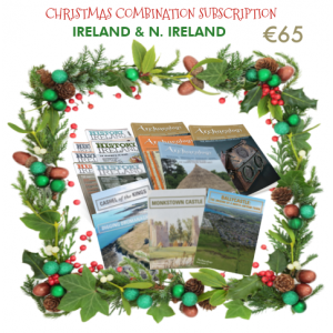 History Ireland & Archaeology Ireland combination - 1 year subscription to both to Ireland or N. Ireland